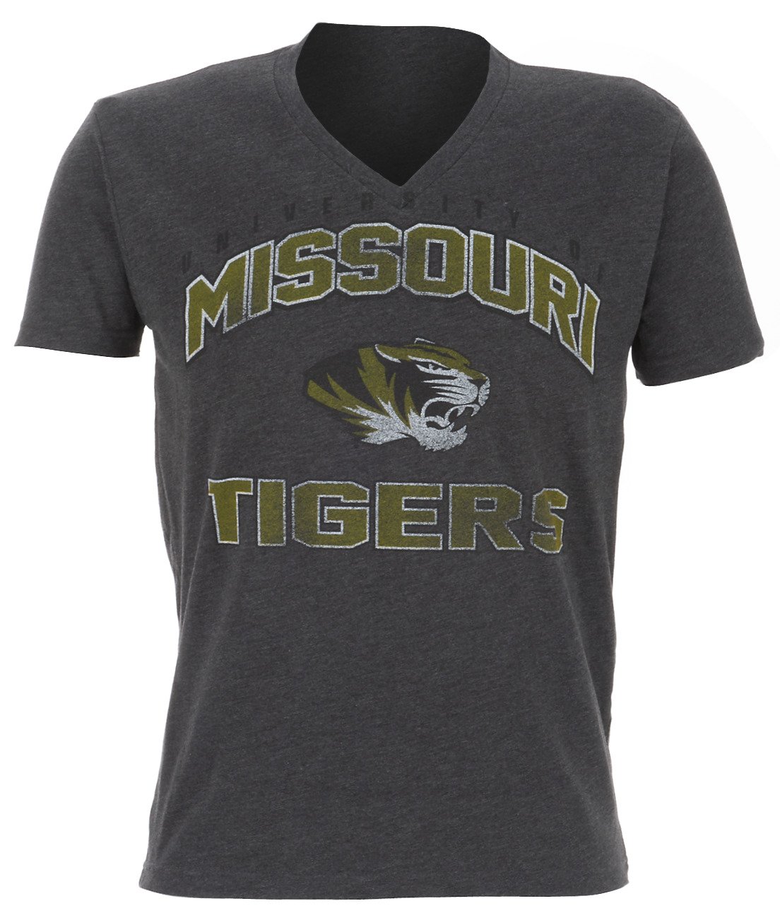 Majestic Adults' University of Mississippi Section 101 V-neck T-shirt