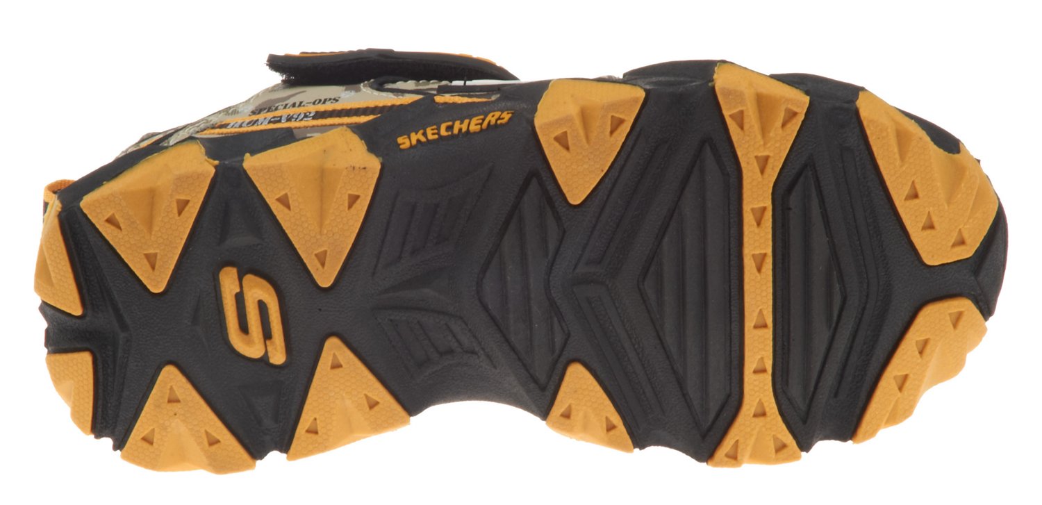 SKECHERS Boys' Hot Lights Ibex - Humvee Light-Up Athletic Lifestyle Shoes thumbnail