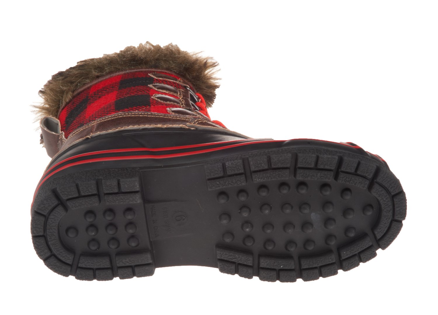 Polar Edge® Women's Insulated Plaid Duck Boots thumbnail