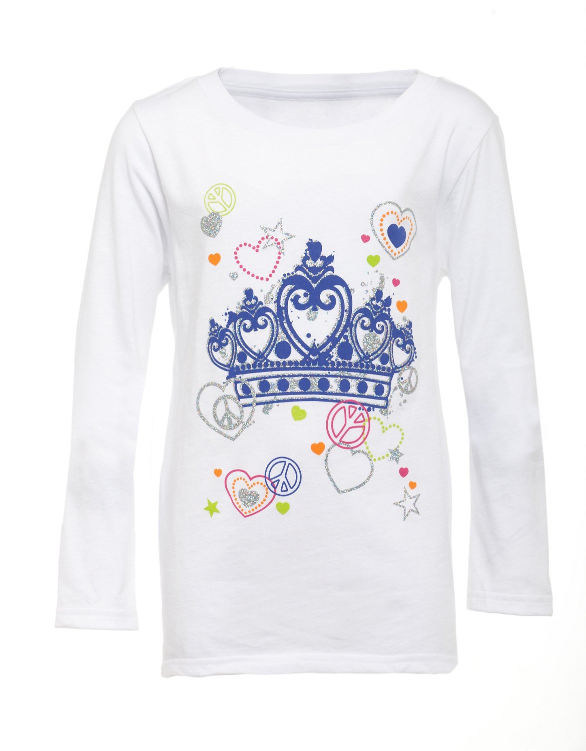 BCG Girls' Long Sleeve Crew Neck T-shirt