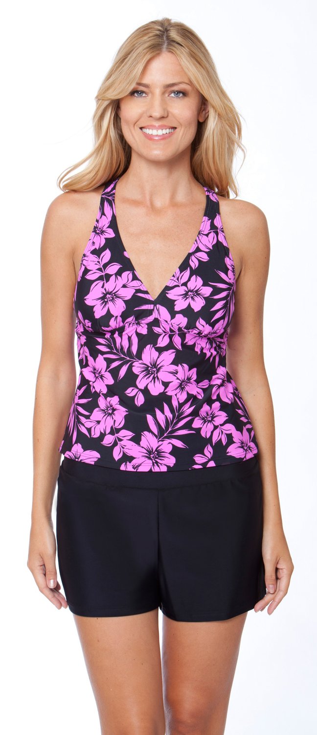 Malibu Women's Kona Breeze Tankini Swim Top