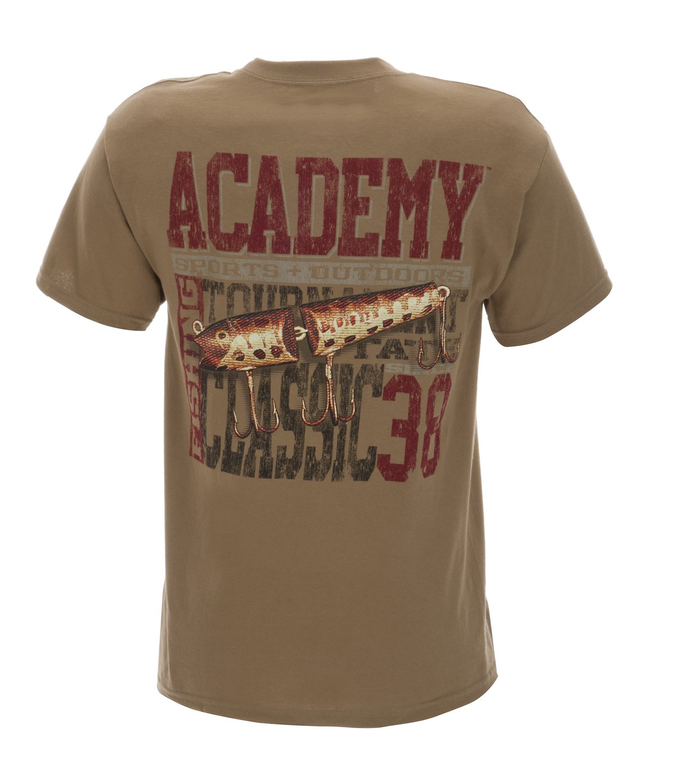 Academy Sports + Outdoors Men's Classic Lure Printed Short Sleeve T-shirt