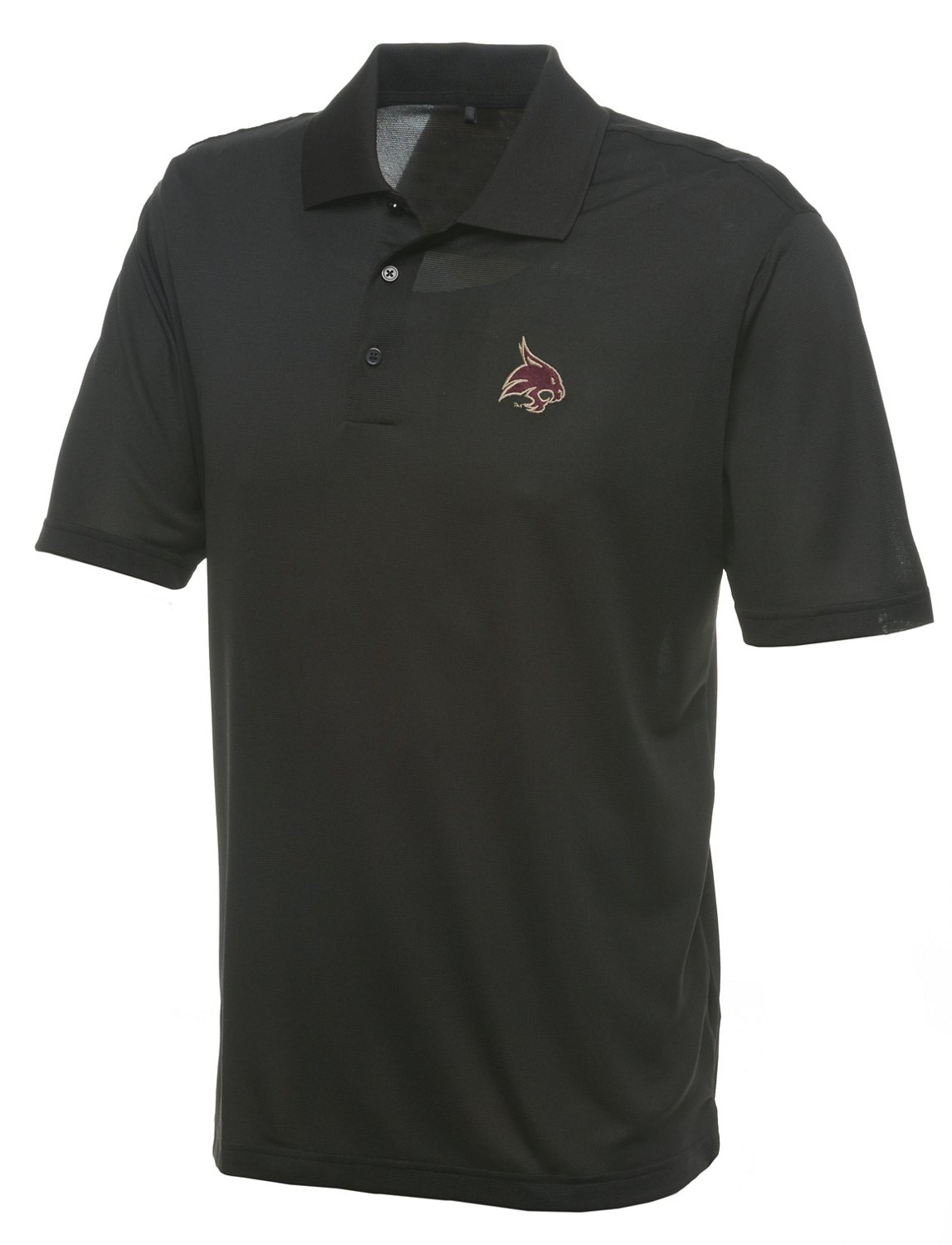 adidas Men's Texas State University CLIMALITE® Textured Polo Shirt