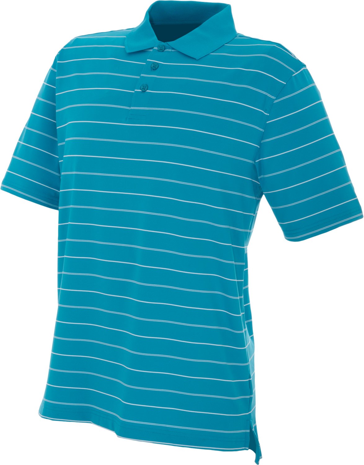 BCG Men's Yarn Dyed Short Sleeve Golf Polo Shirt