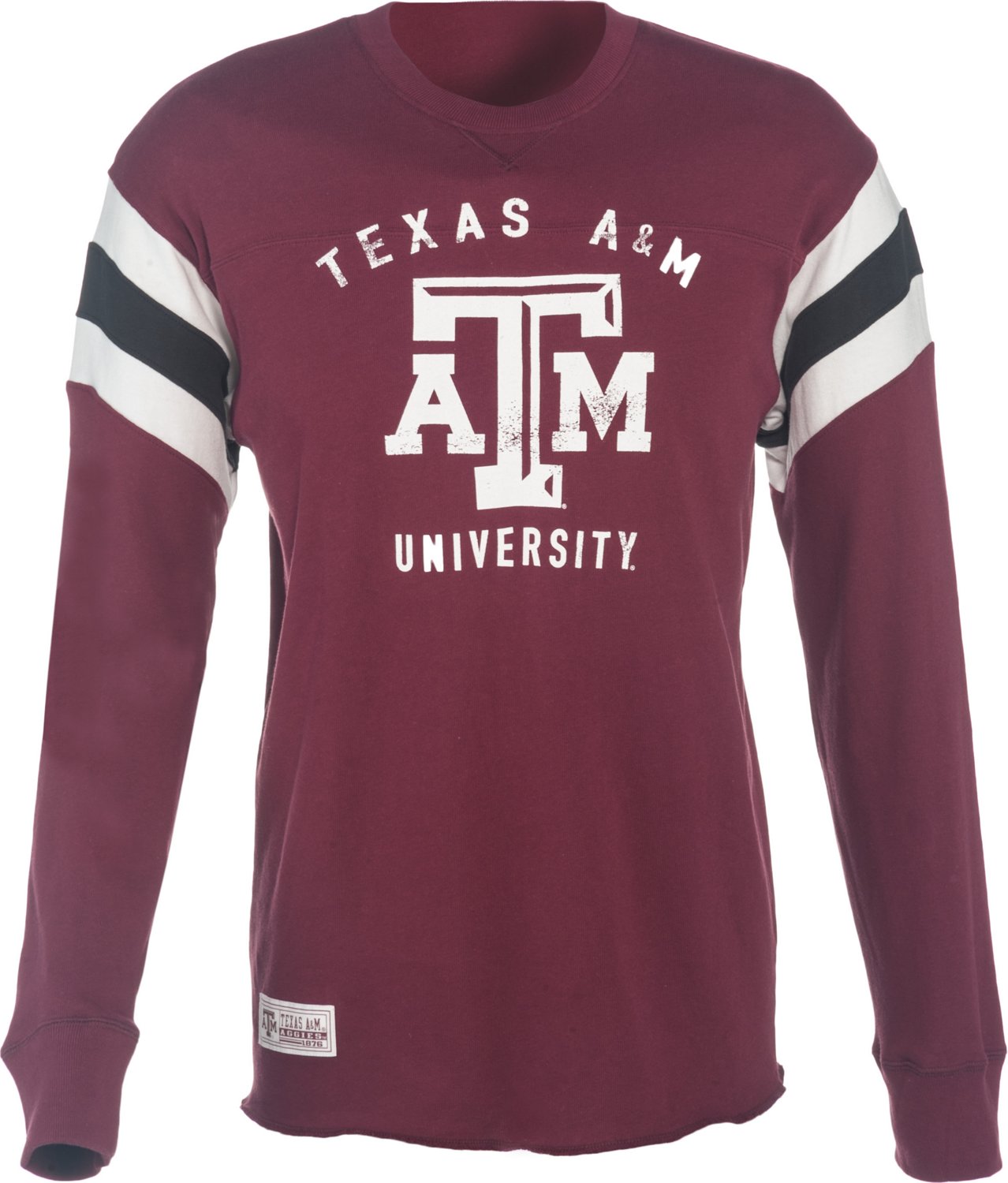 Majestic Men's Texas A&M University Section 101 Campus Legacy Pigskin Power T-shirt