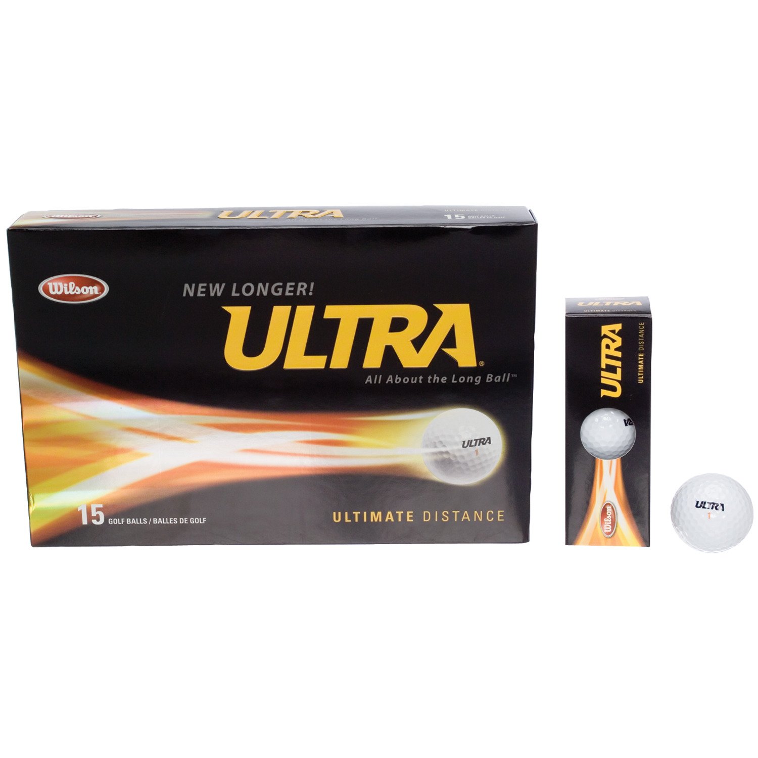 Wilson Ultra Ultimate Distance Golf Balls 15-Pack