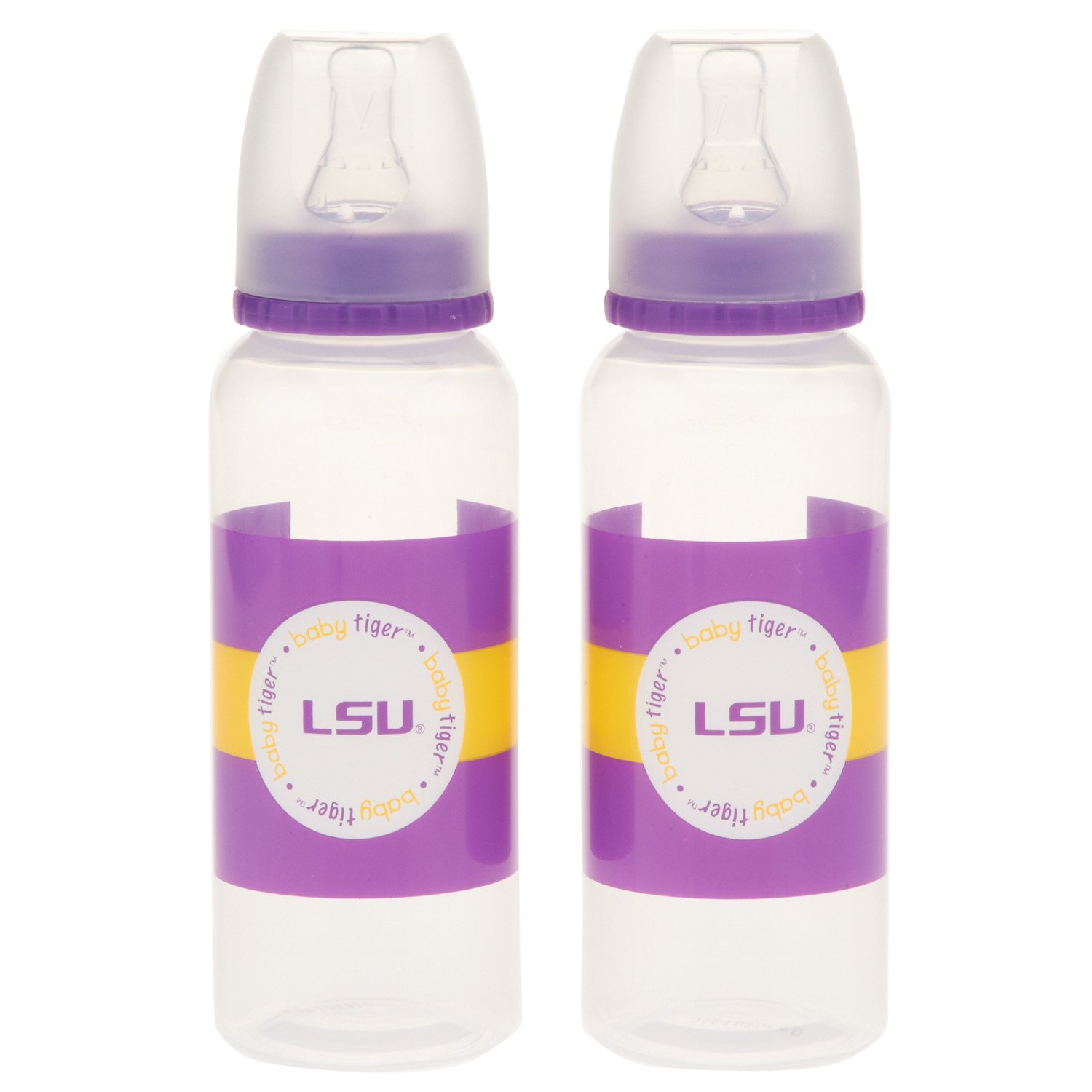 Baby Fanatic Officially Licensed NCAA Baby Bottles 2-Pack