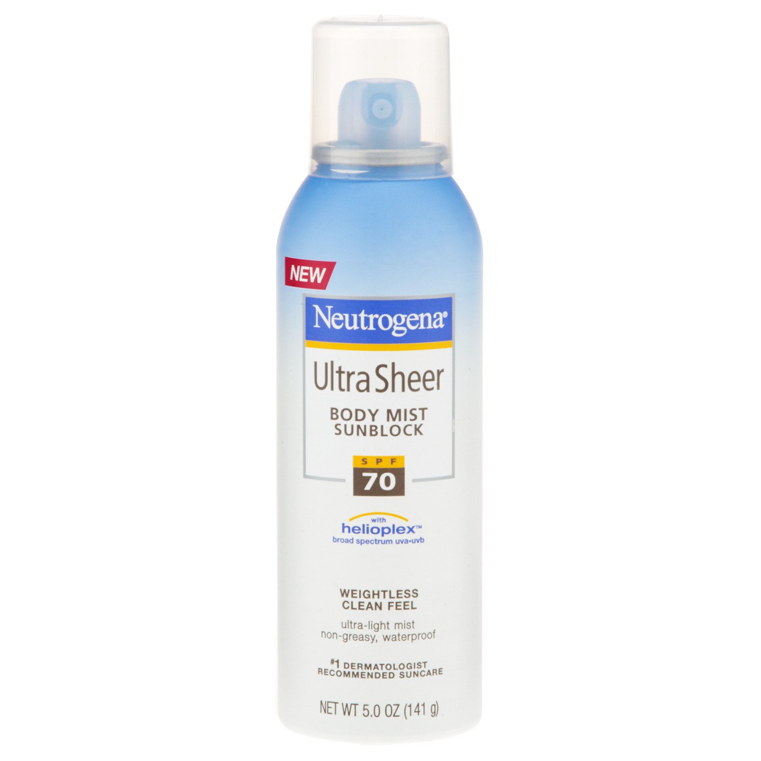 Neutrogena 5 oz. Ultra Sheer SPF 70 Body Mist Sunblock thumbnail