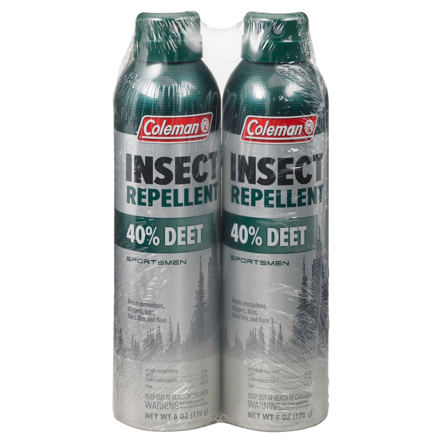 Coleman® 40% DEET Repellent 2-Pack