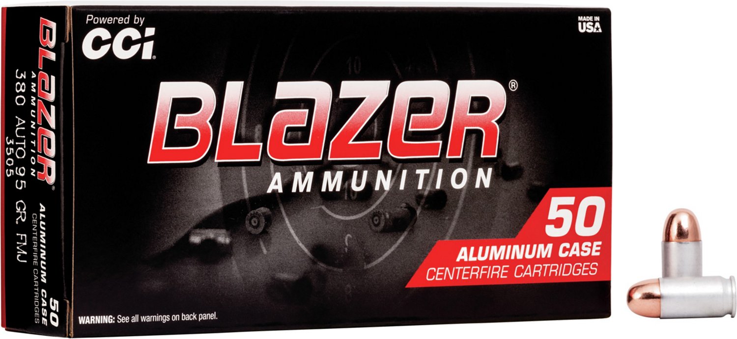 CCI® Blazer® .380 Automatic Ammunition