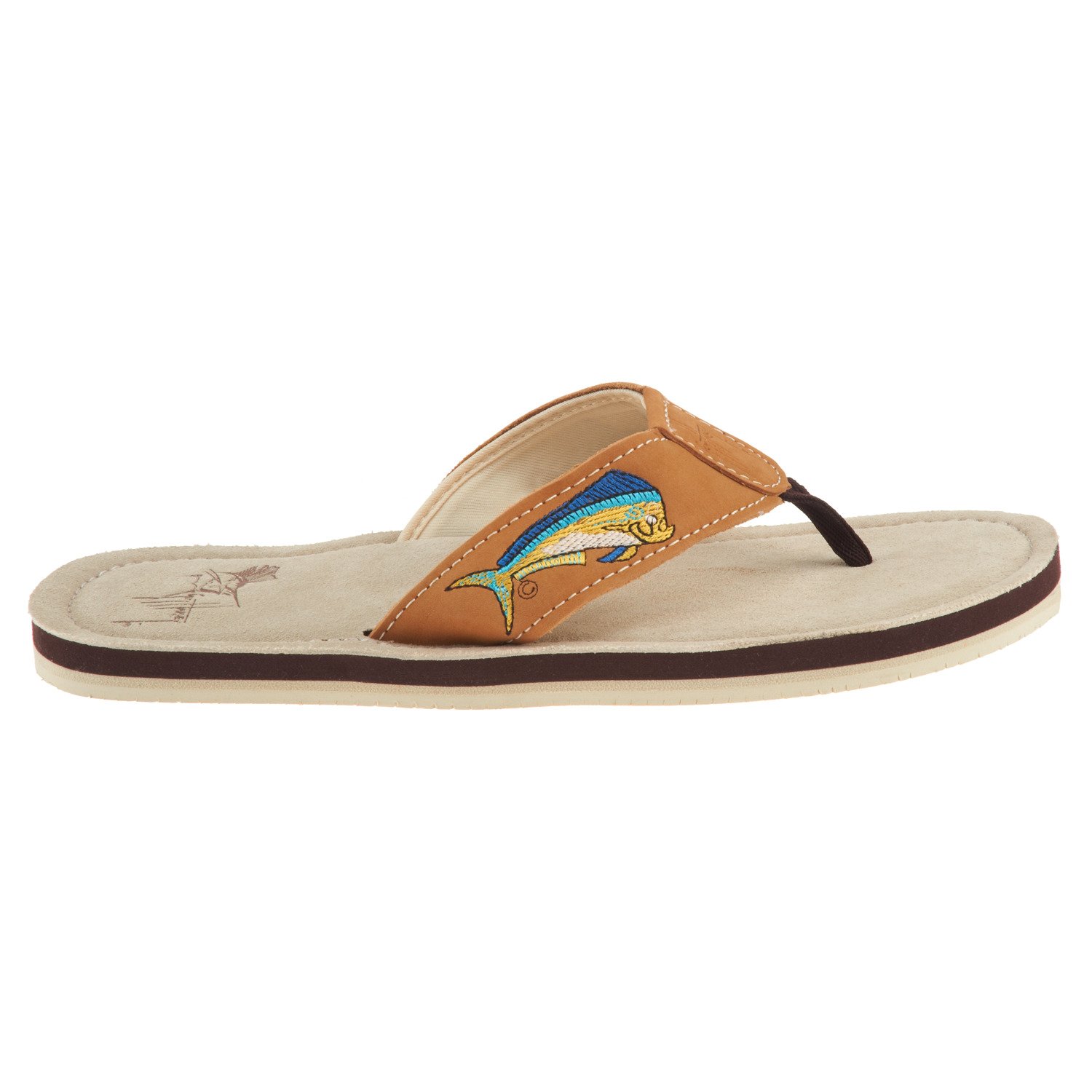 Guy Harvey Men's Dolphin Sandals thumbnail