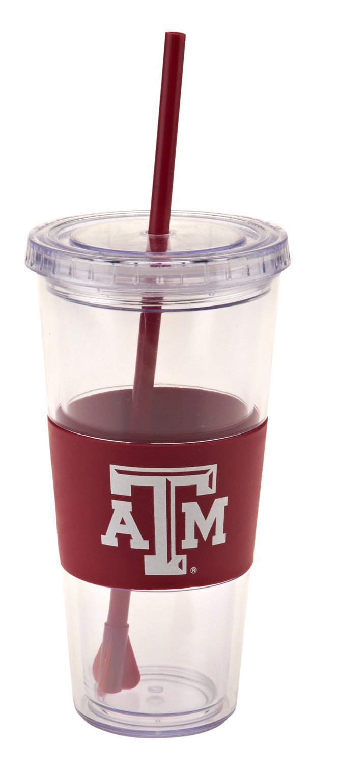 Collegiate 22 oz. NCAA Tumbler with Straw