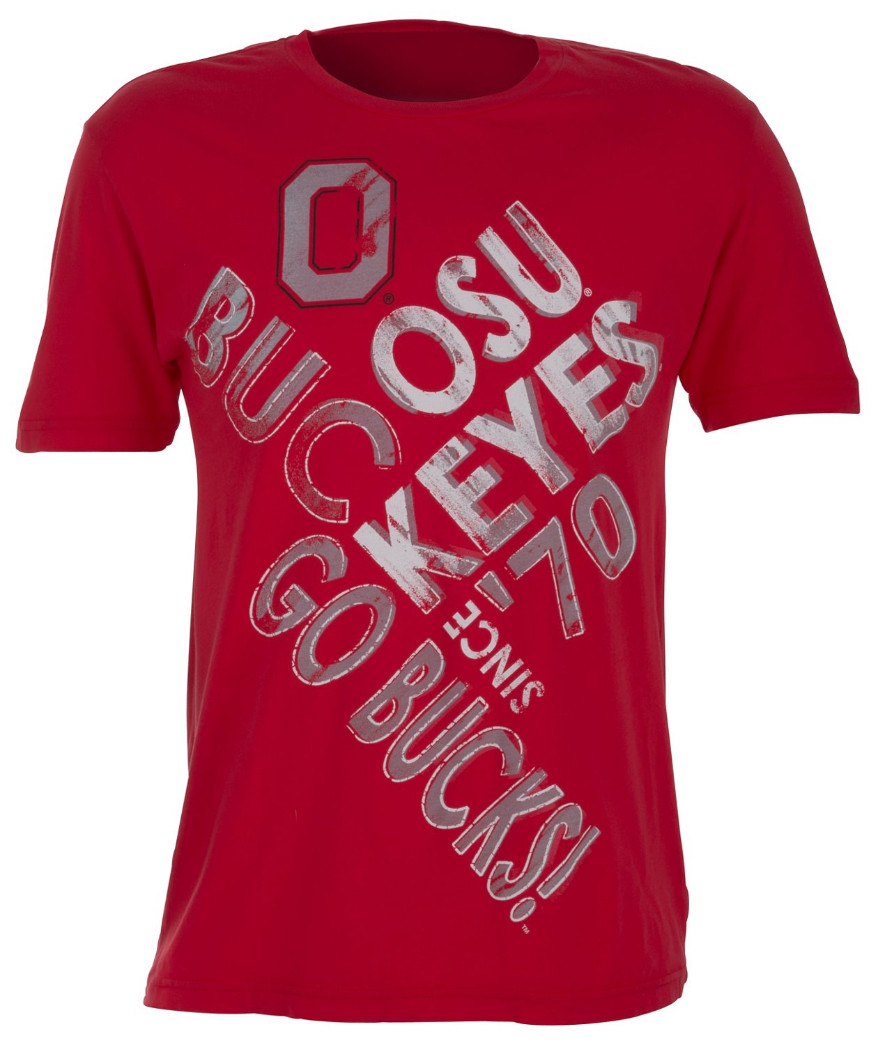 Step Ahead Men's Ohio State University Dyed T-shirt
