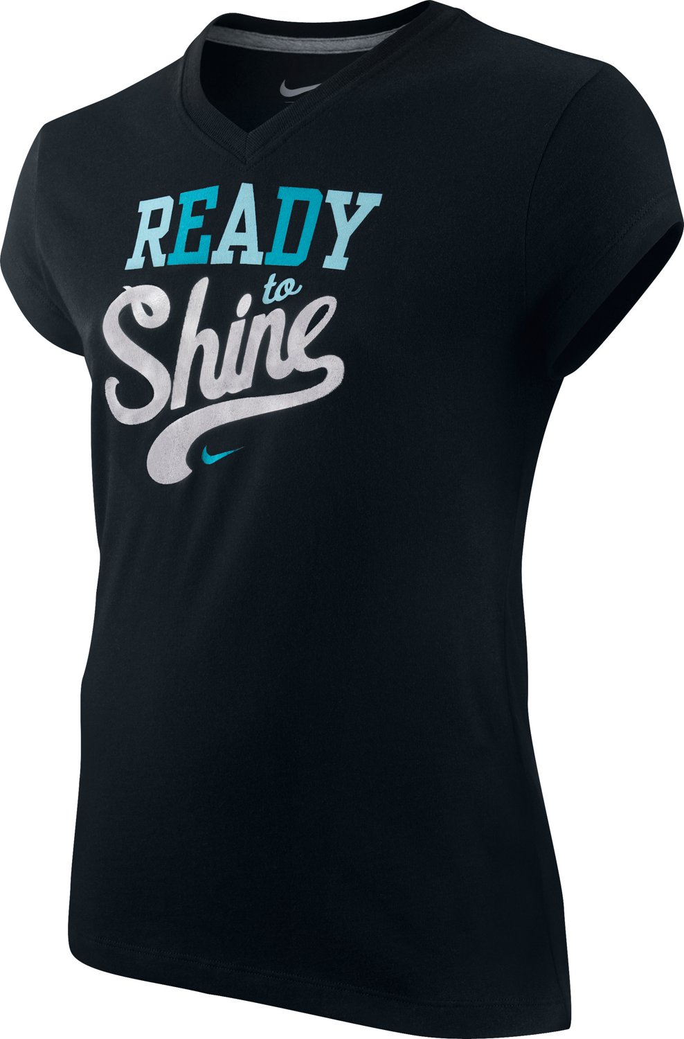 Nike Girls' Ready To Shine Short Sleeve T-shirt
