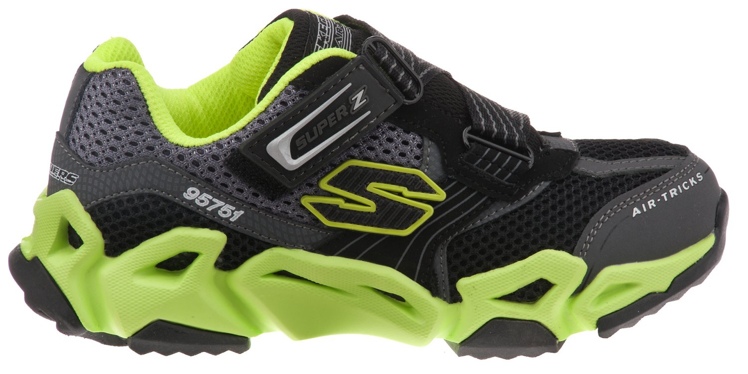 SKECHERS Boys' Air Tricks Fierce Flex Gravitron Athletic Lifestyle Shoes