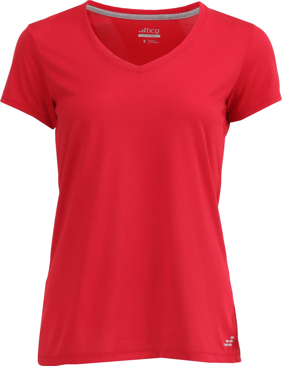 BCG Women's Technical Short Sleeve V-neck Top