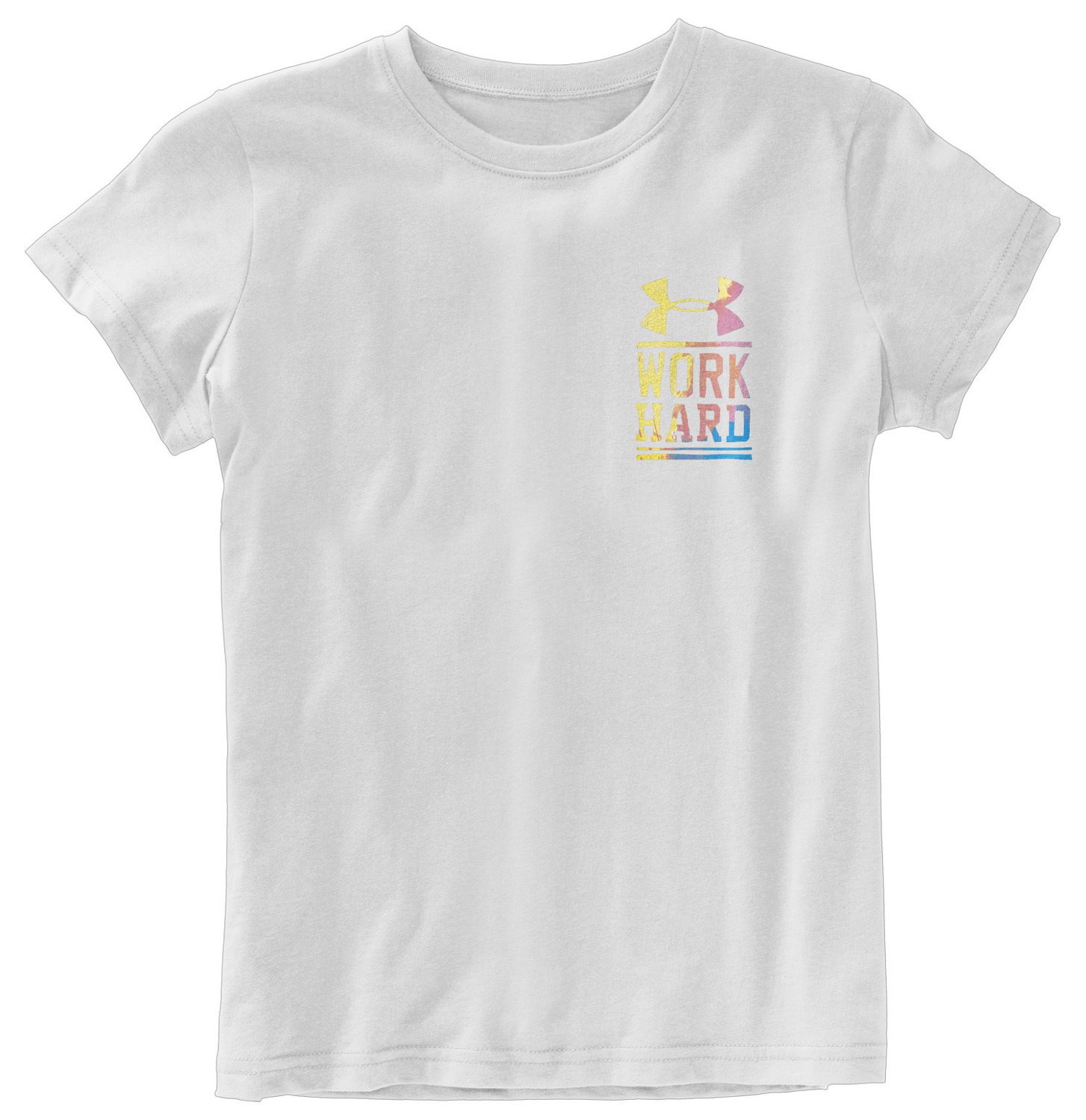 Under Armour® Girls' Work Hard Graphic T-shirt