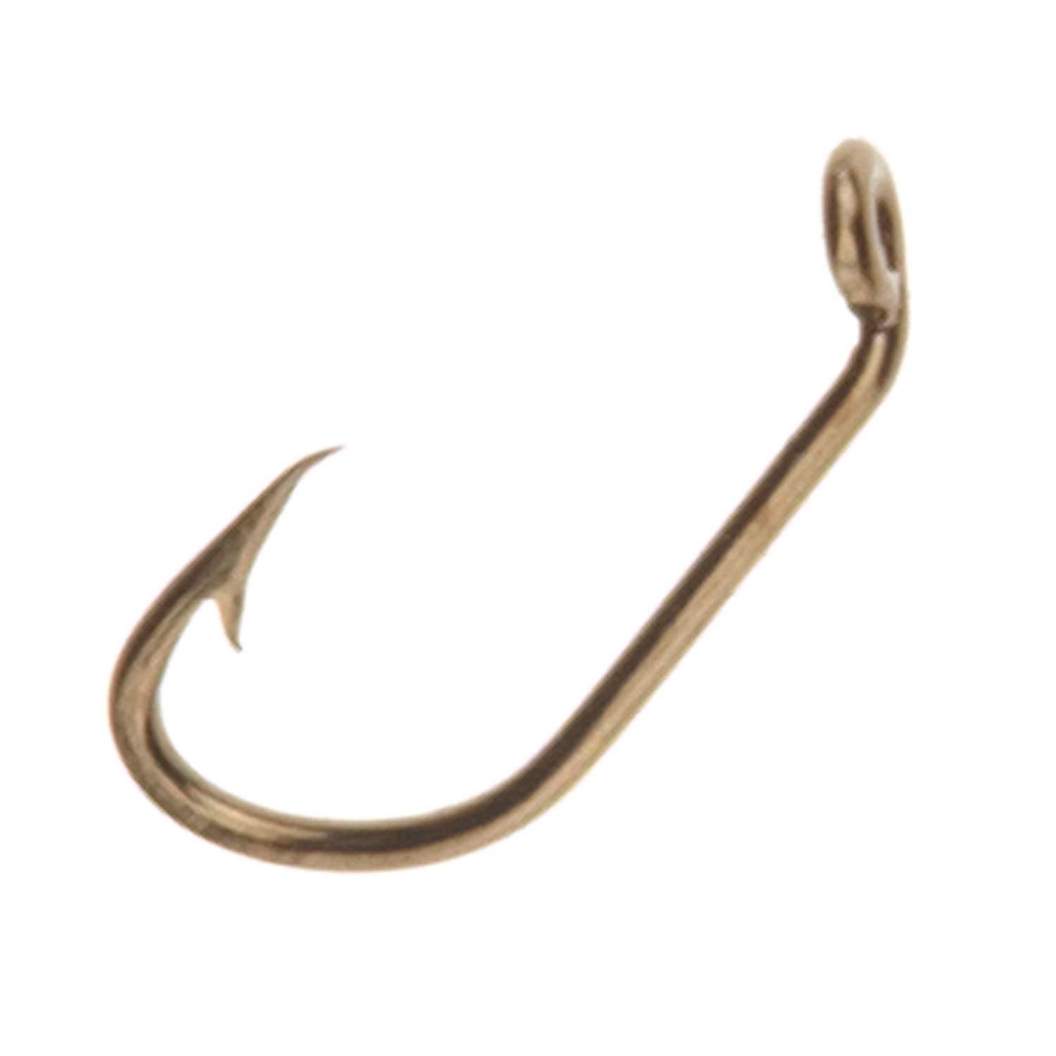 Eagle Claw Plain Shank Single Hooks 10-Pack