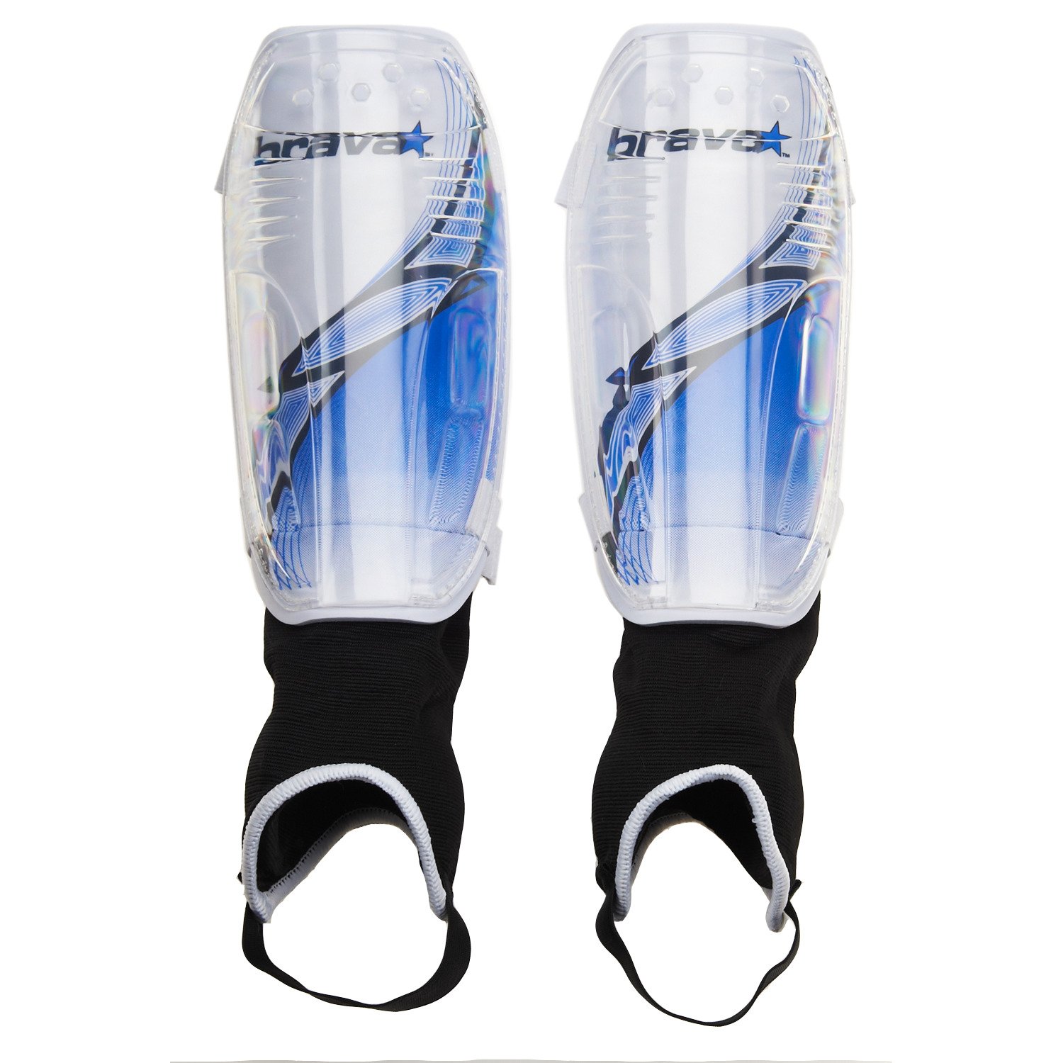 Brava® Soccer Medium Blue Shin Guards