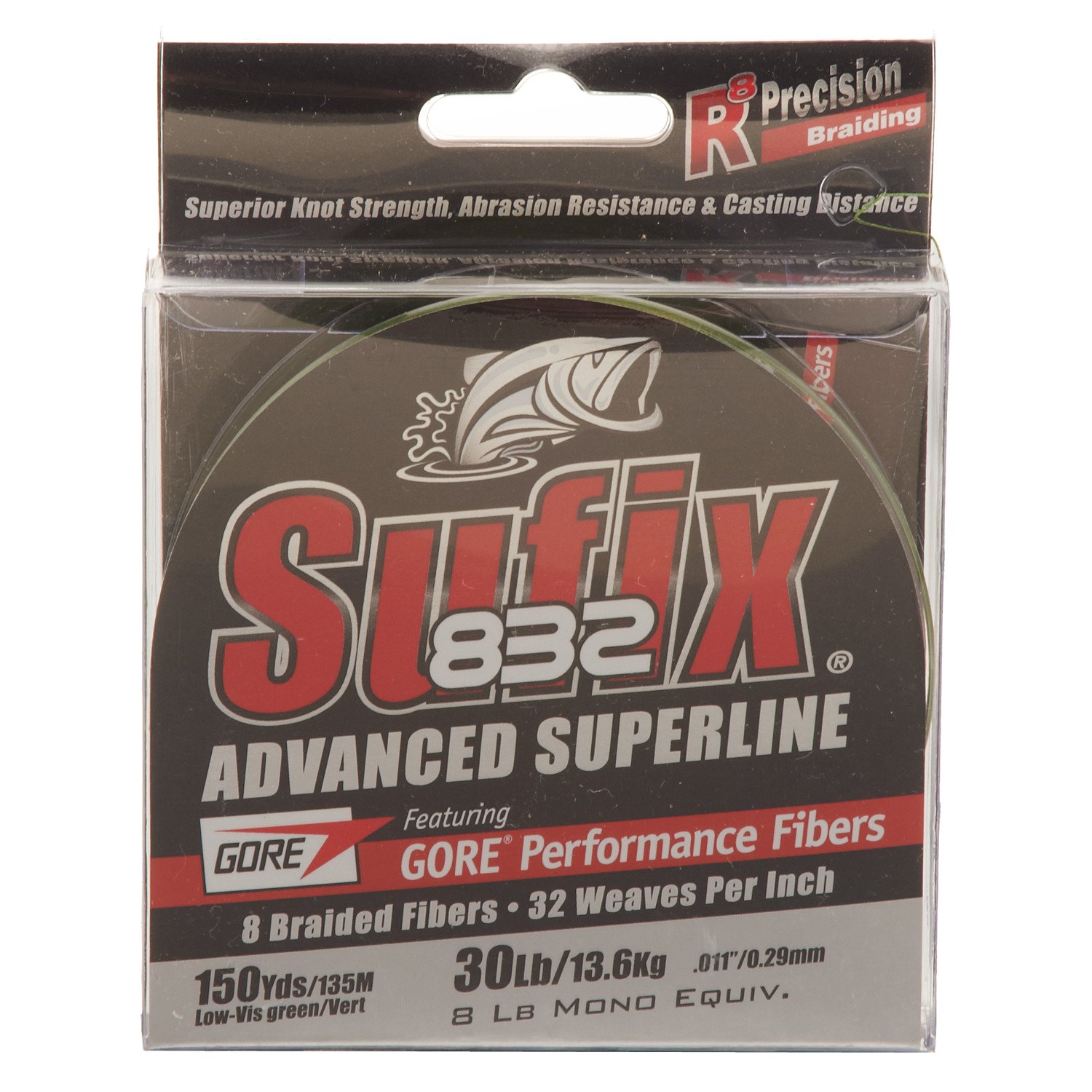 Sufix® 832 Advanced 30 lb. - 150 yards Braided Fishing Line