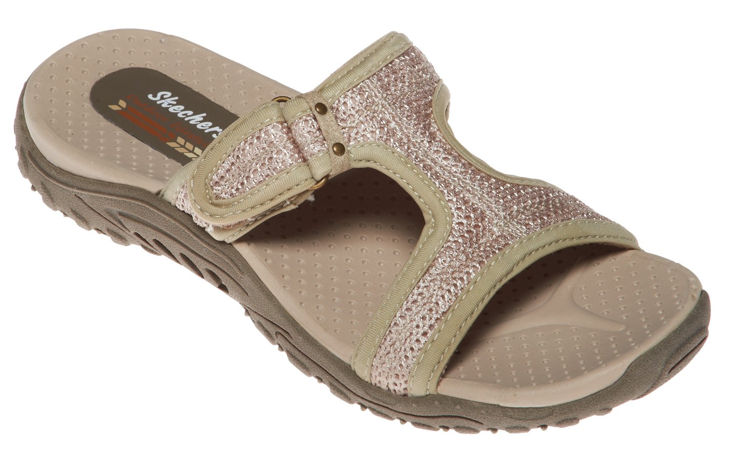 SKECHERS Women's Reggae Rockfest Slides thumbnail