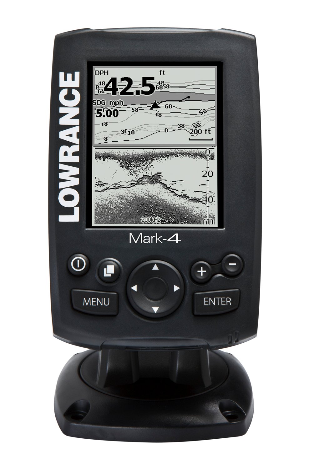 Lowrance Mark 4 GPS/Sonar Fishfinder thumbnail