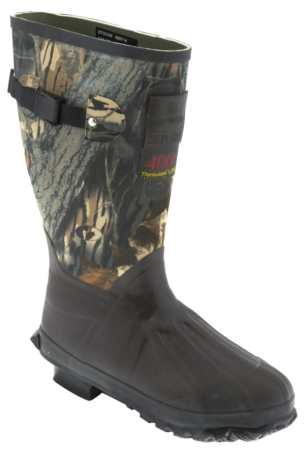 Game Winner® Kids' Insulated Rubber Jersey Knee Boots thumbnail
