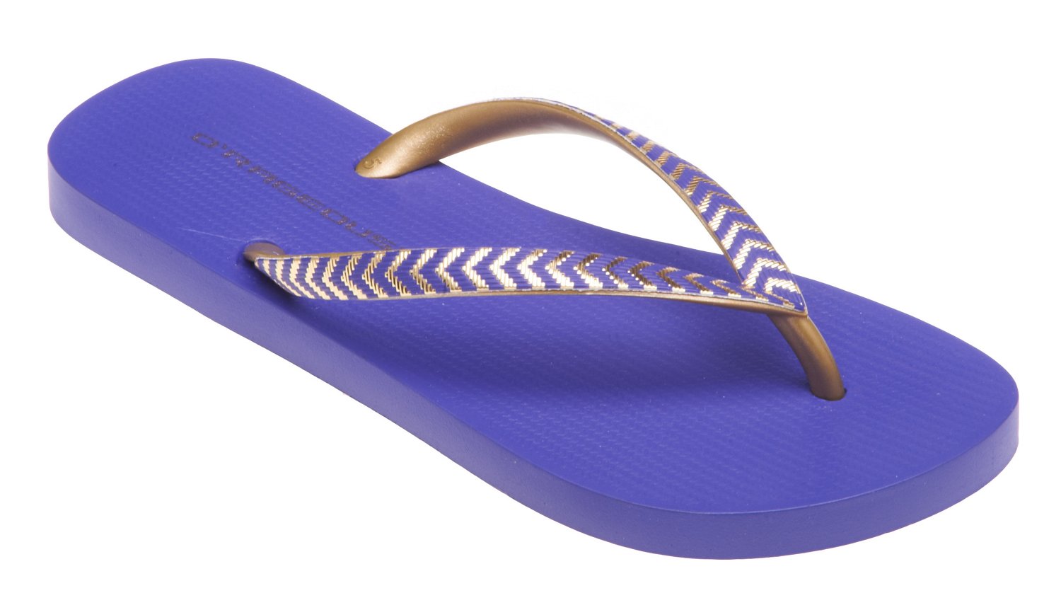 O'rageous Women's Metallic Strap Flip-Flops thumbnail