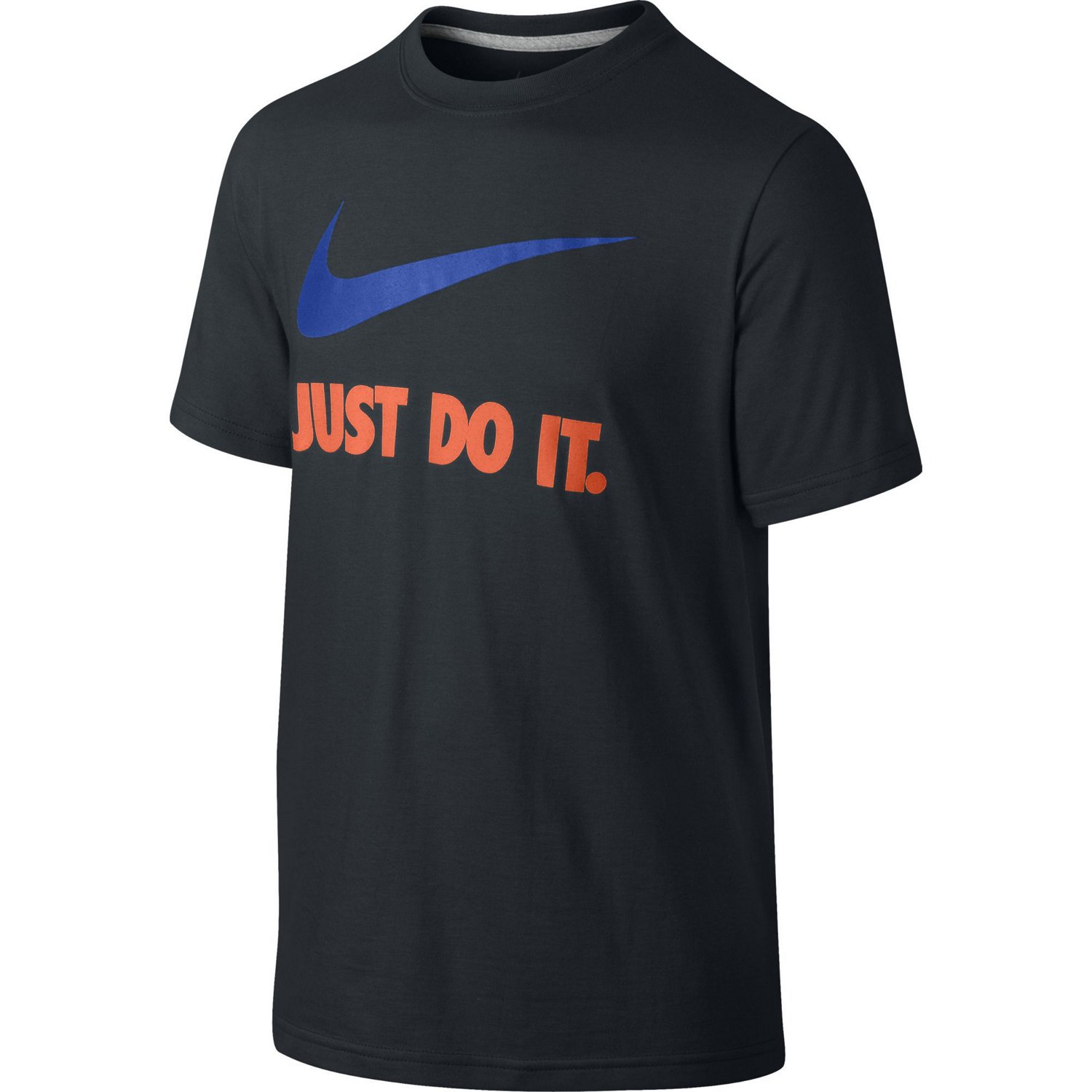 Nike Boys' QT Just Do It Swoosh Short Sleeve Crew T-shirt