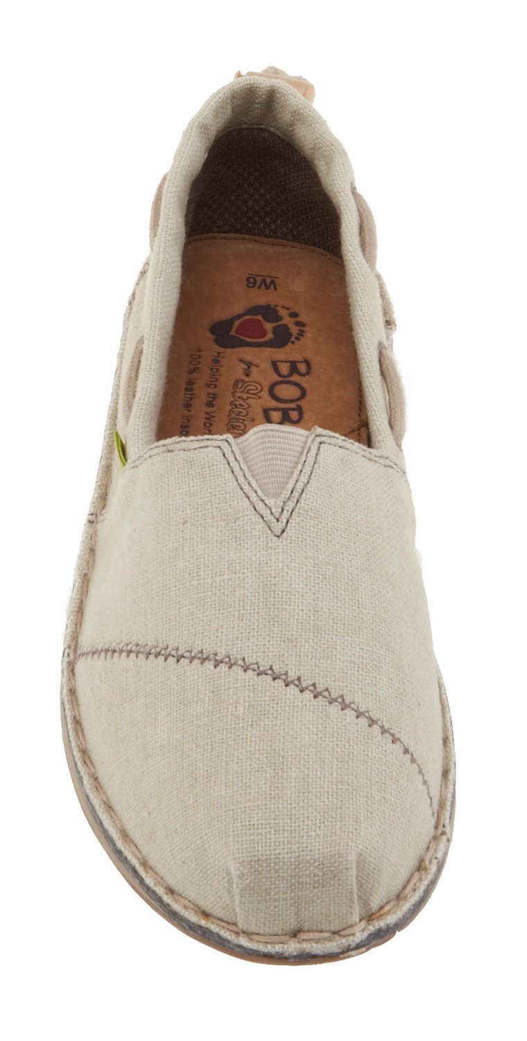 SKECHERS Women's Bobs Chill Recycle Boat Moc Casual Shoes thumbnail