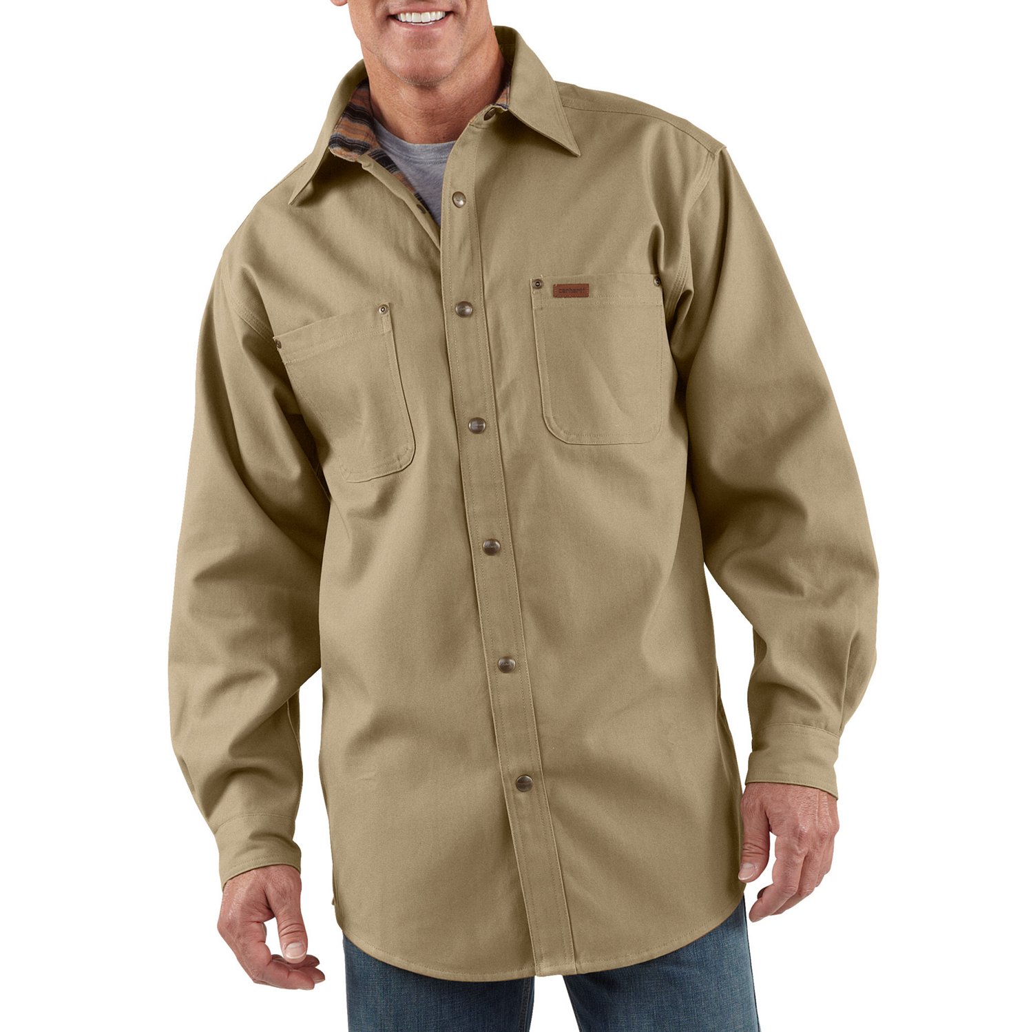 Carhartt Men's Canvas Shirt Jacket