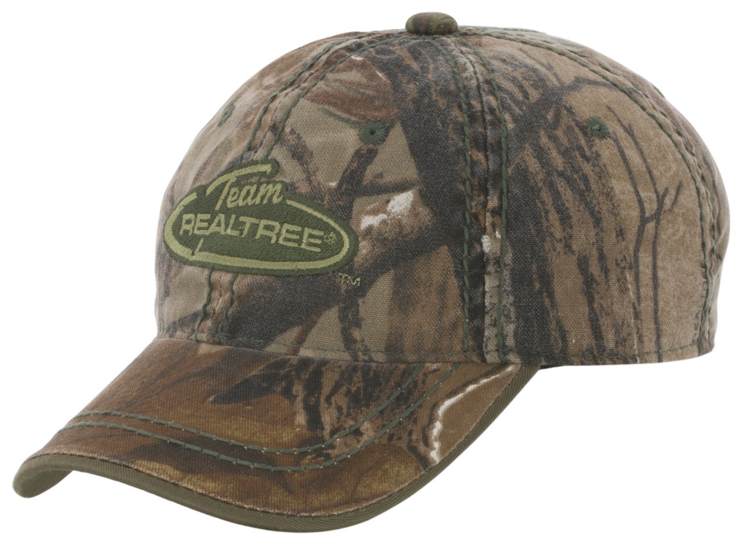 Team Realtree Kids'  Realtree AP Camo Twill Cap thumbnail