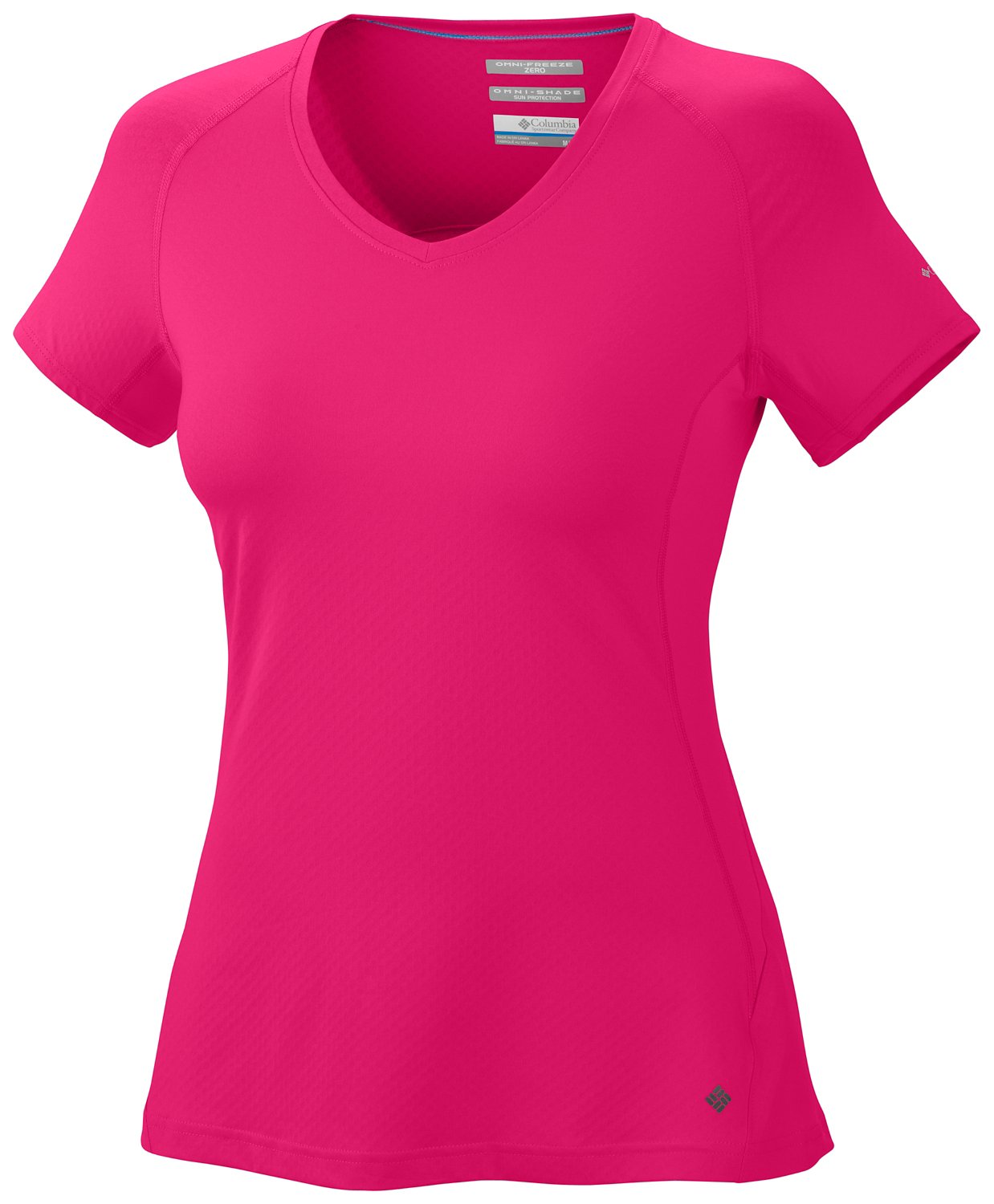 Columbia Sportswear Women's Total Zero Short Sleeve V-neck Top