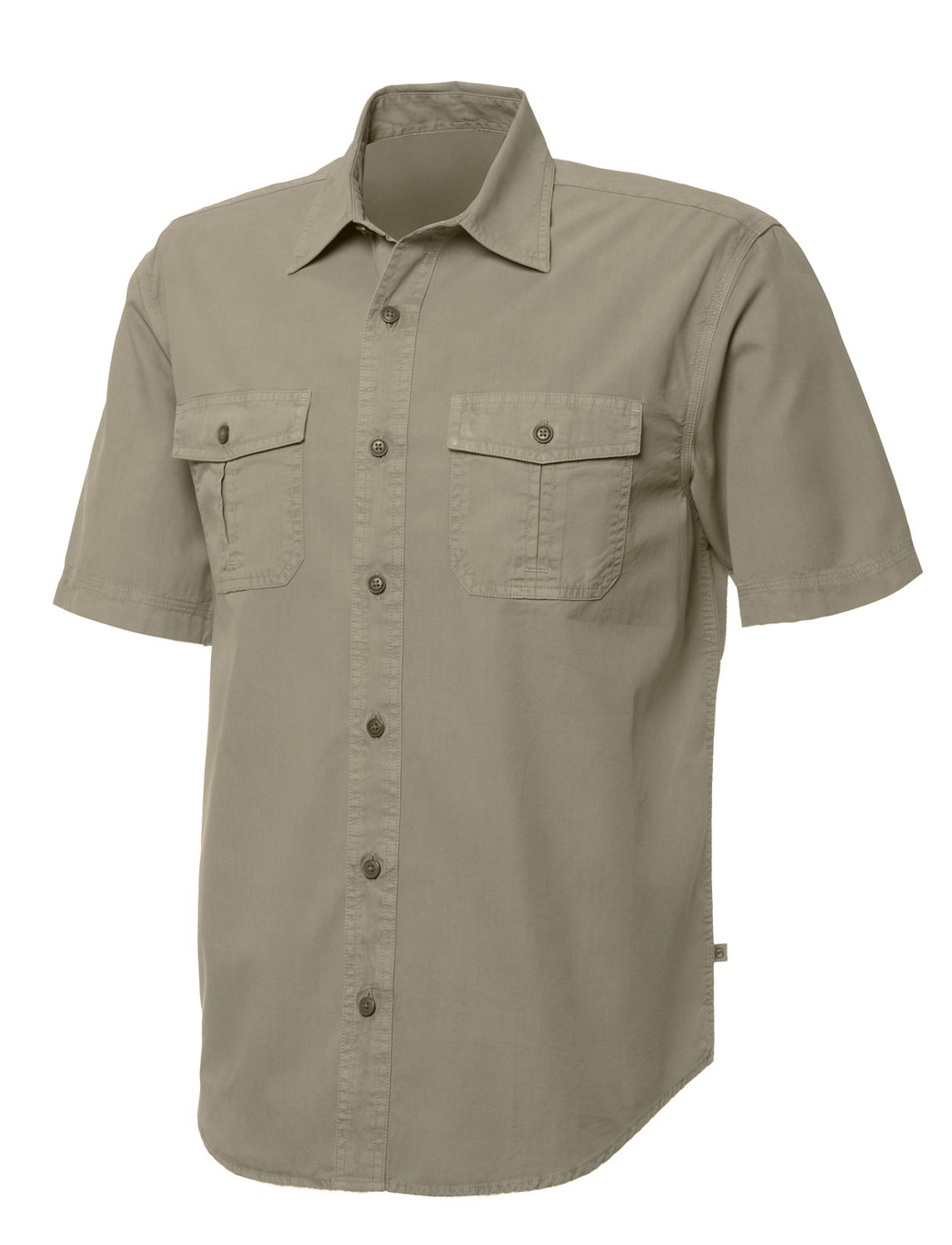 Magellan Outdoors Men's Short Sleeve Pigment Dyed Shirt