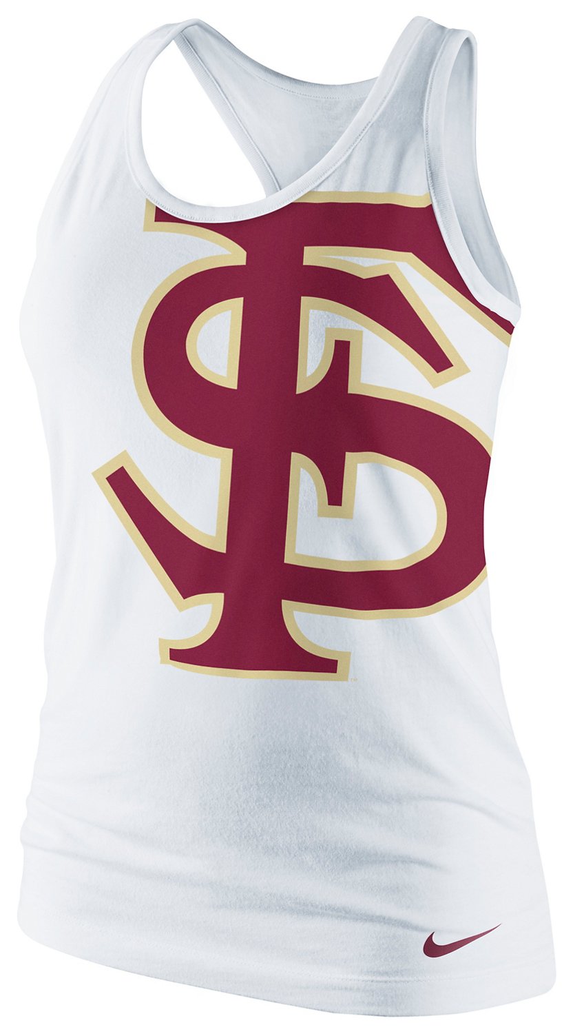 Nike Women's Florida State University Triblend Logo Tank Top