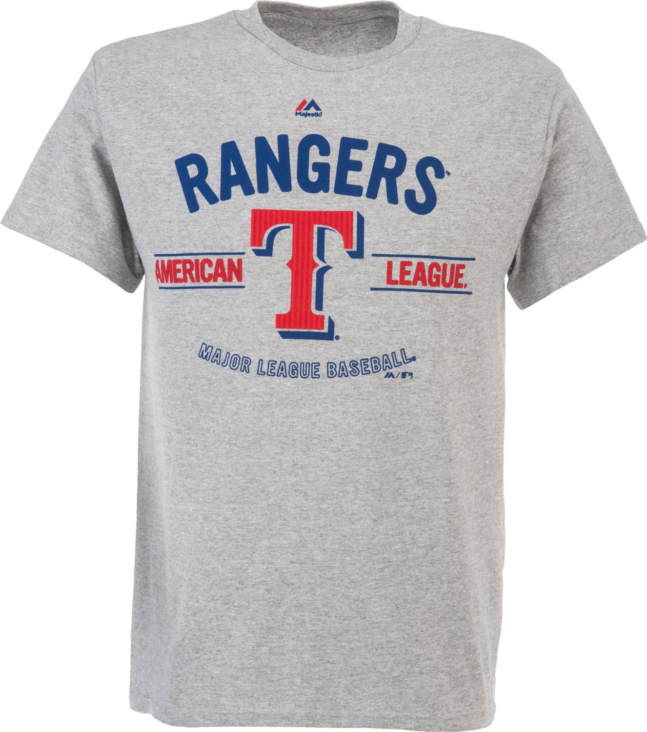 Majestic Men's Texas Rangers Added Value Short Sleeve T-shirt