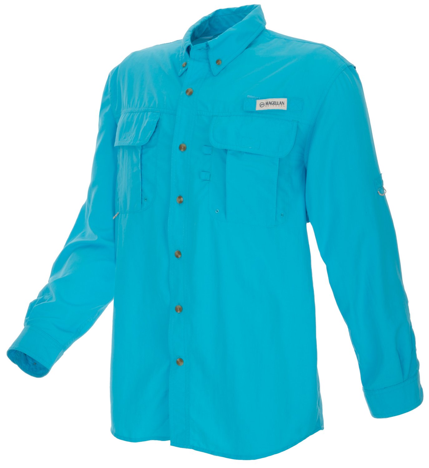 Magellan Outdoors Men's FishGear Laguna Madre Long Sleeve Fishing Shirt