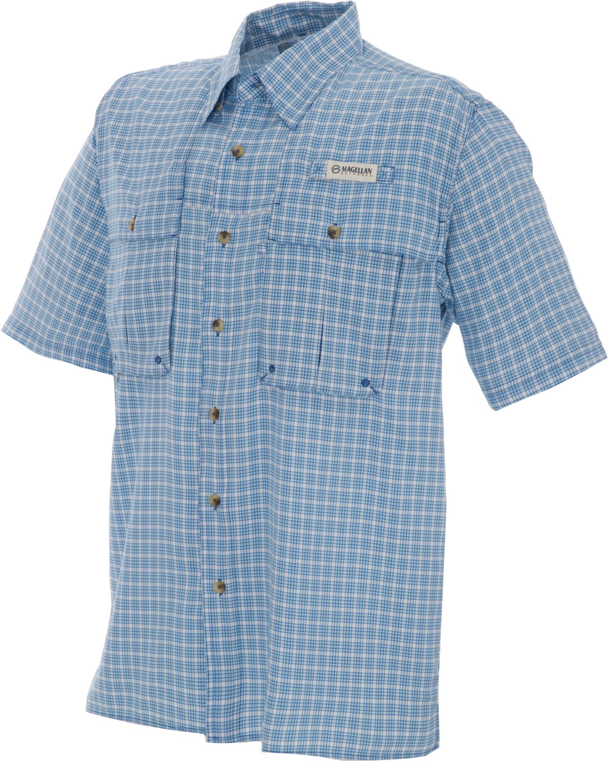 Magellan Outdoors Men's Aransas Pass Short Sleeve Fishing Shirt