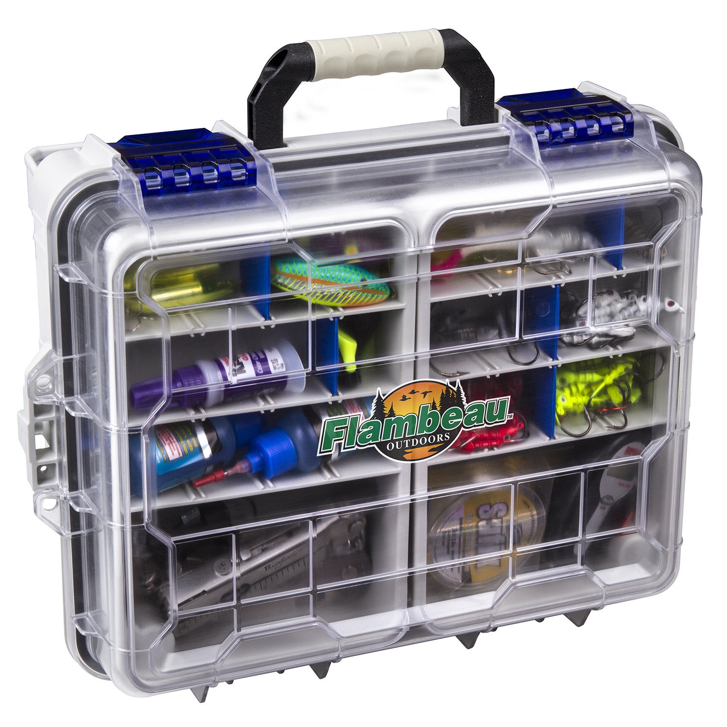Flambeau Waterproof Satchel Tackle Box Academy