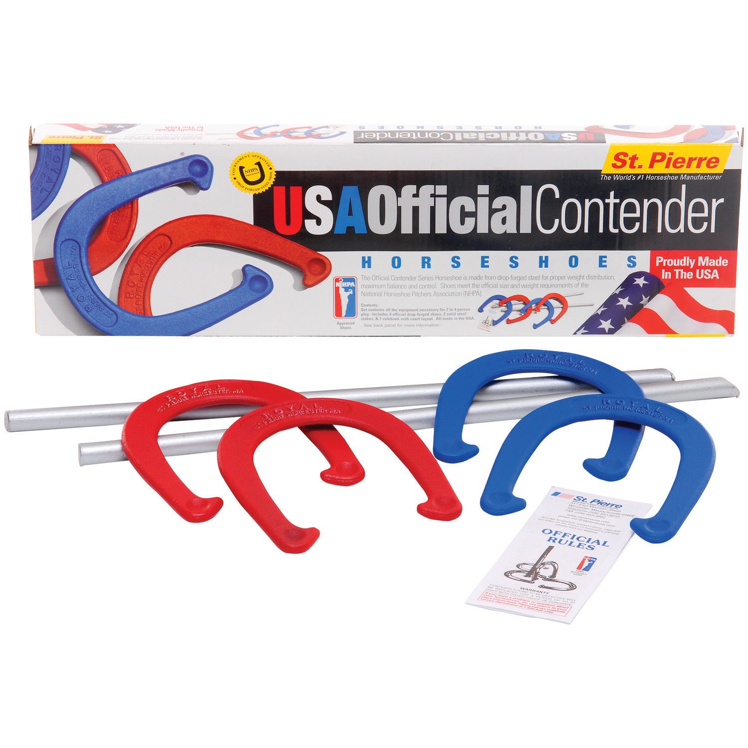St. Pierre Royal Championship Horseshoes Set