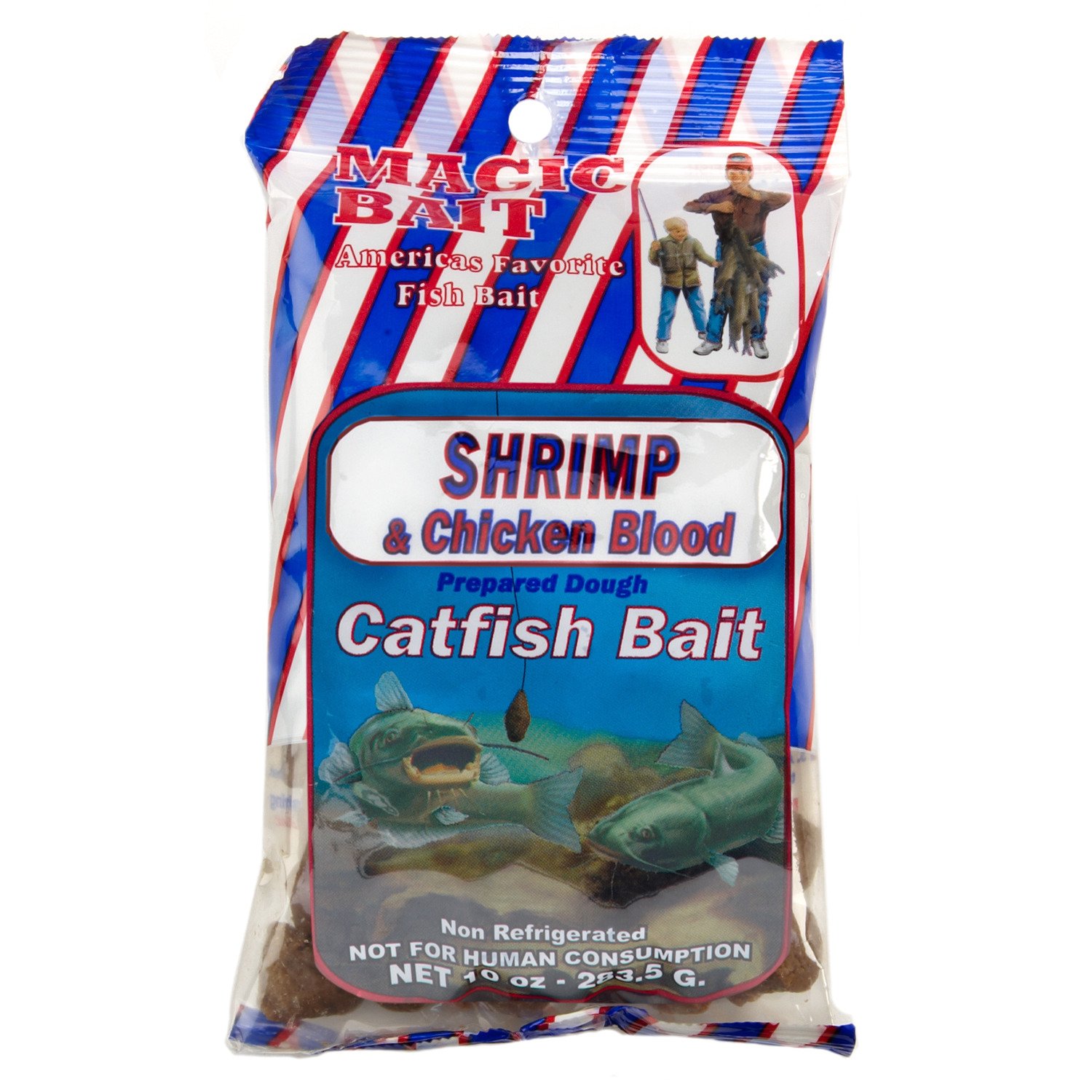 Magic Bait 10 oz. Shrimp and Chicken Blood Catfish Bait