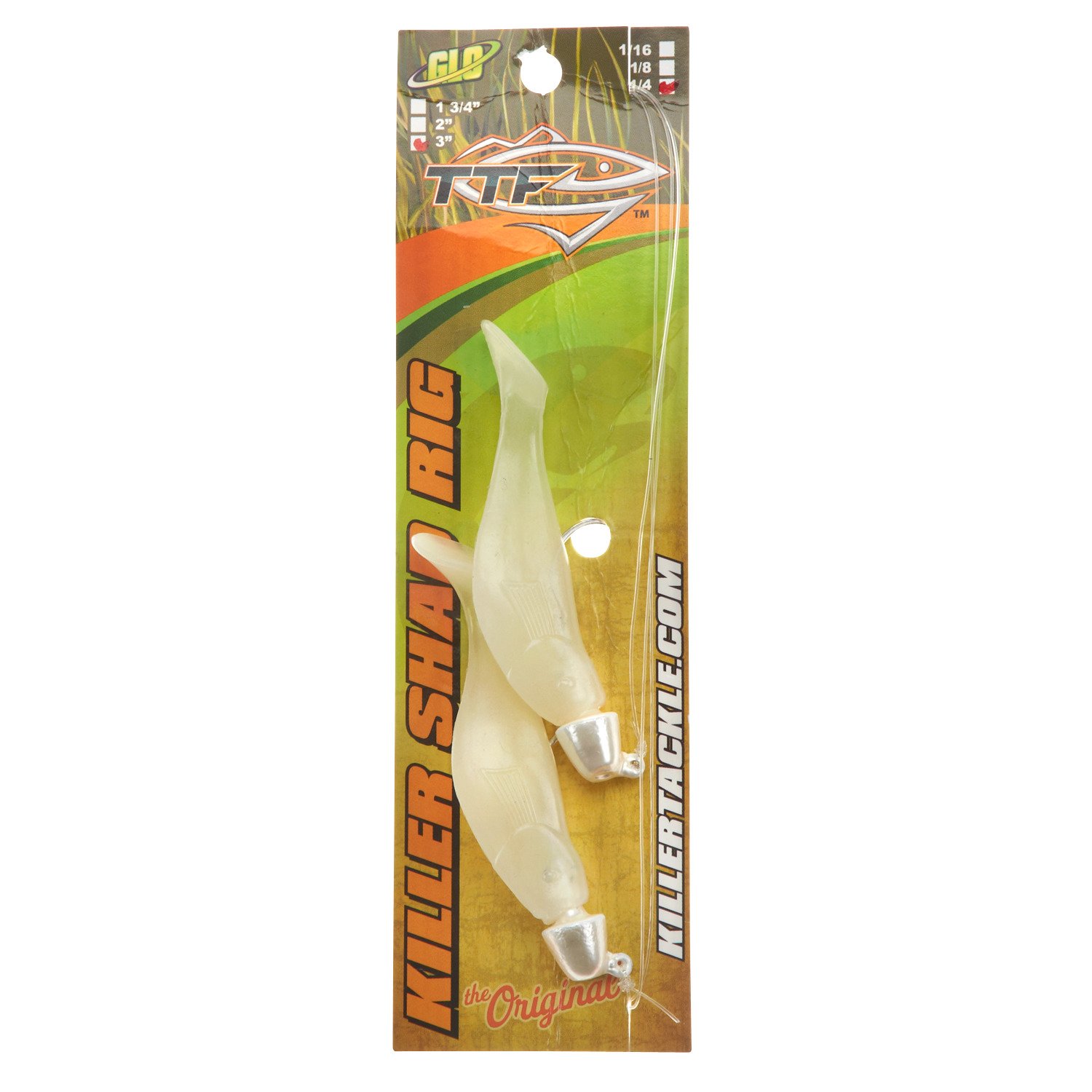 Texas Tackle Factory Double Shad 1/4 oz Rig