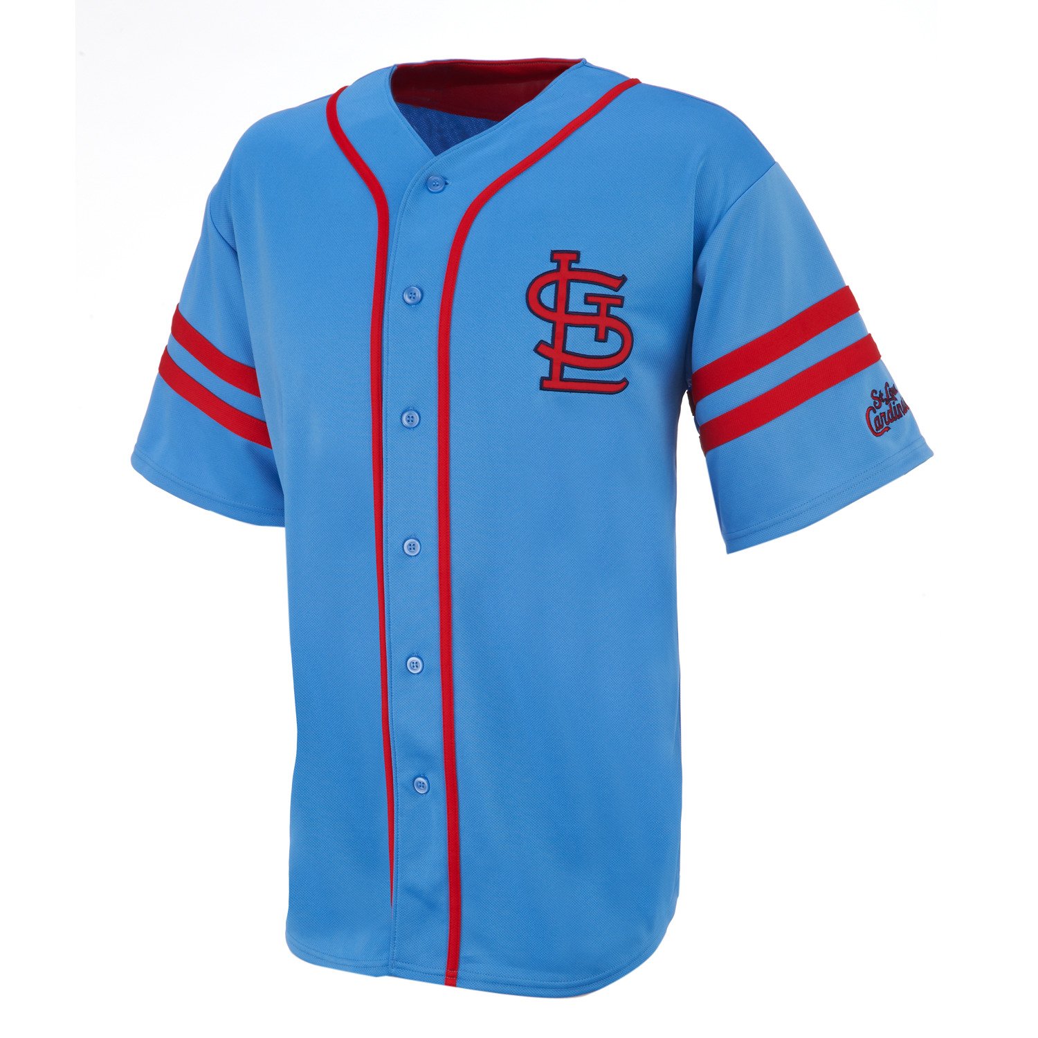 Majestic Adults' Cooperstown Collection St. Louis Cardinals Heater Jersey