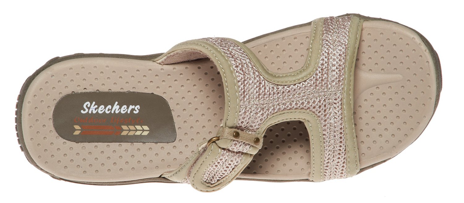 SKECHERS Women's Reggae Rockfest Slides thumbnail