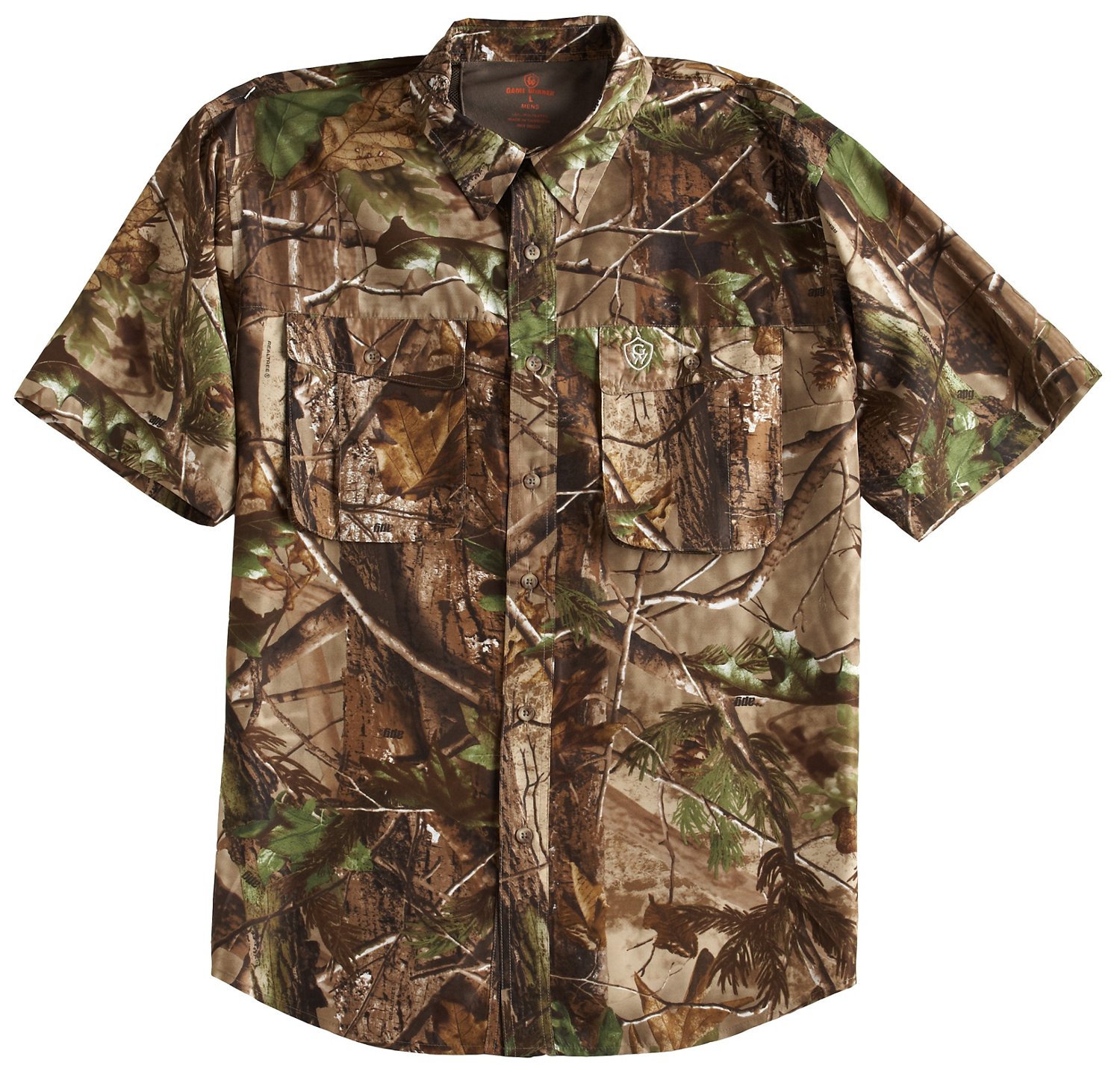 Game Winner® Men's Dura-Cool Short Sleeve Camo Shirt