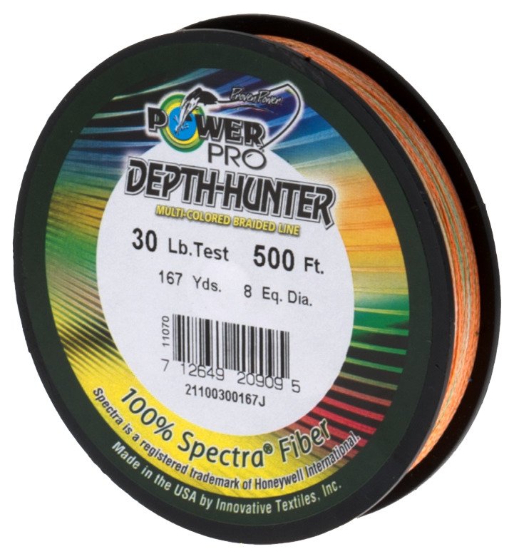 PowerPro Depth Hunter 30 lb. - 500' Braided Fishing Line