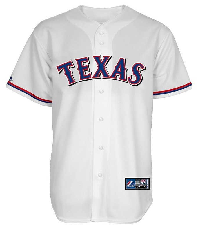 Majestic Men's Texas Rangers Yu Darvish Replica Jersey thumbnail