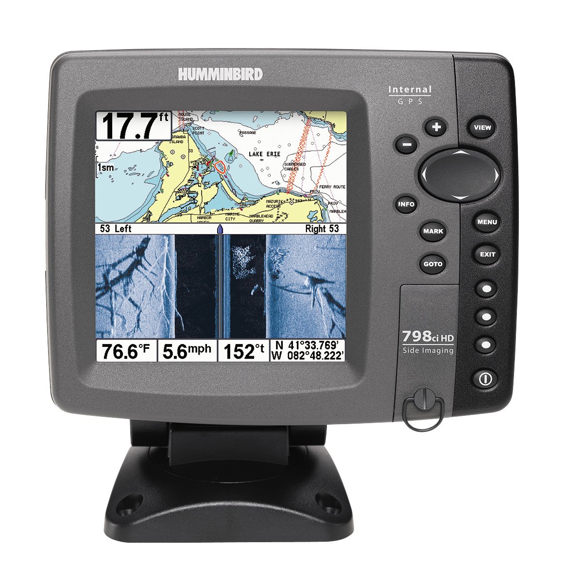 Humminbird 798ci HD SI Internal Side Imaging/GPS Chartplotter Combo