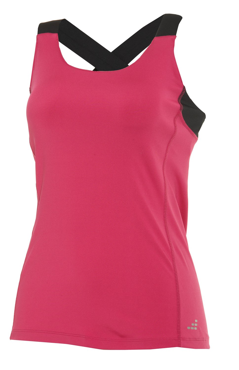 BCG Women's Cross Back Solid Tank Top