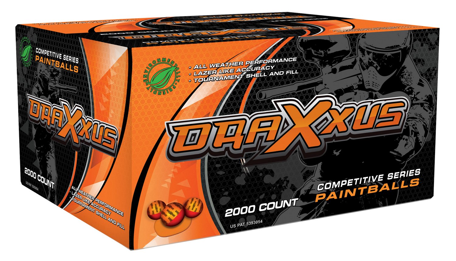 X-Ball Blaze Competition Paintballs 2,000-Pack